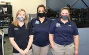 Dispatchers Shannon Jones, Briana Williams, and Erin Sutera